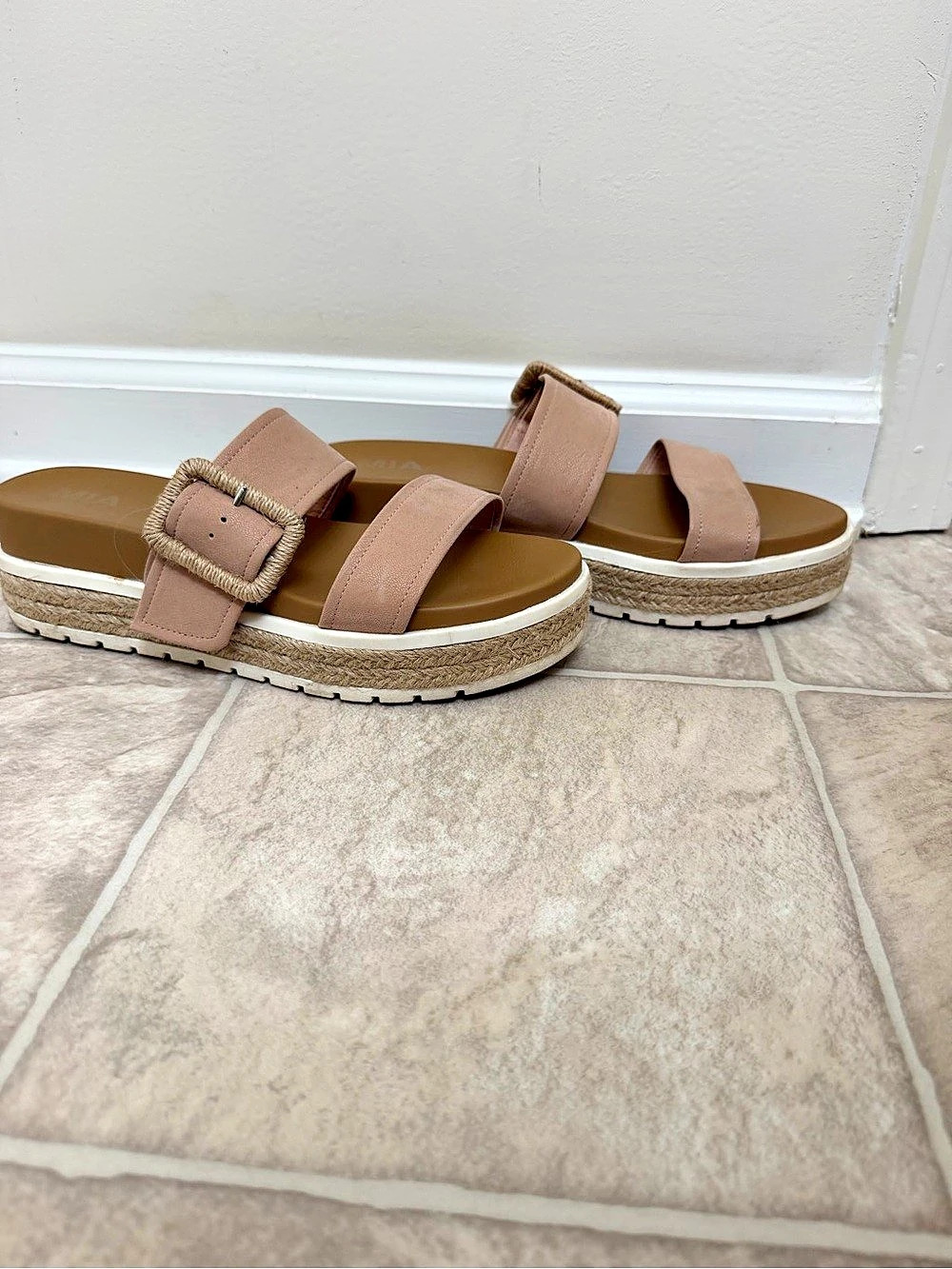 MIA Kenzy Platform Sandal Pink US 9.5